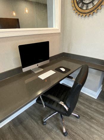 Business Center with MAC Computer